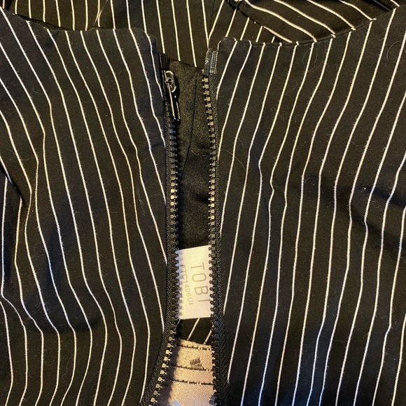 Pin Stripe Crop Top S - Picture 8 of 9